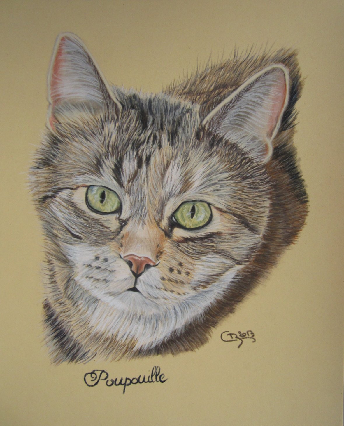 Dessin De Chats à Imprimer Artiste Animalier | dessin-chat