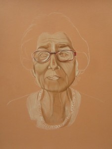 faire un portrait aux pastels