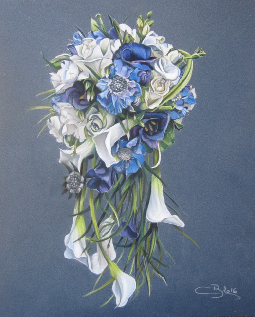 fleurs pastels