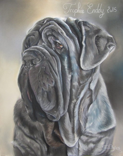 portrait de matin de naples pastel