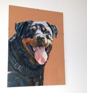 tableau rottweiler