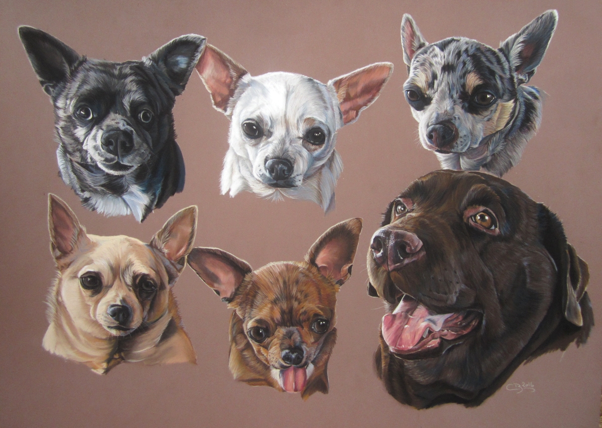 tableaux-chiens-sur-commande
