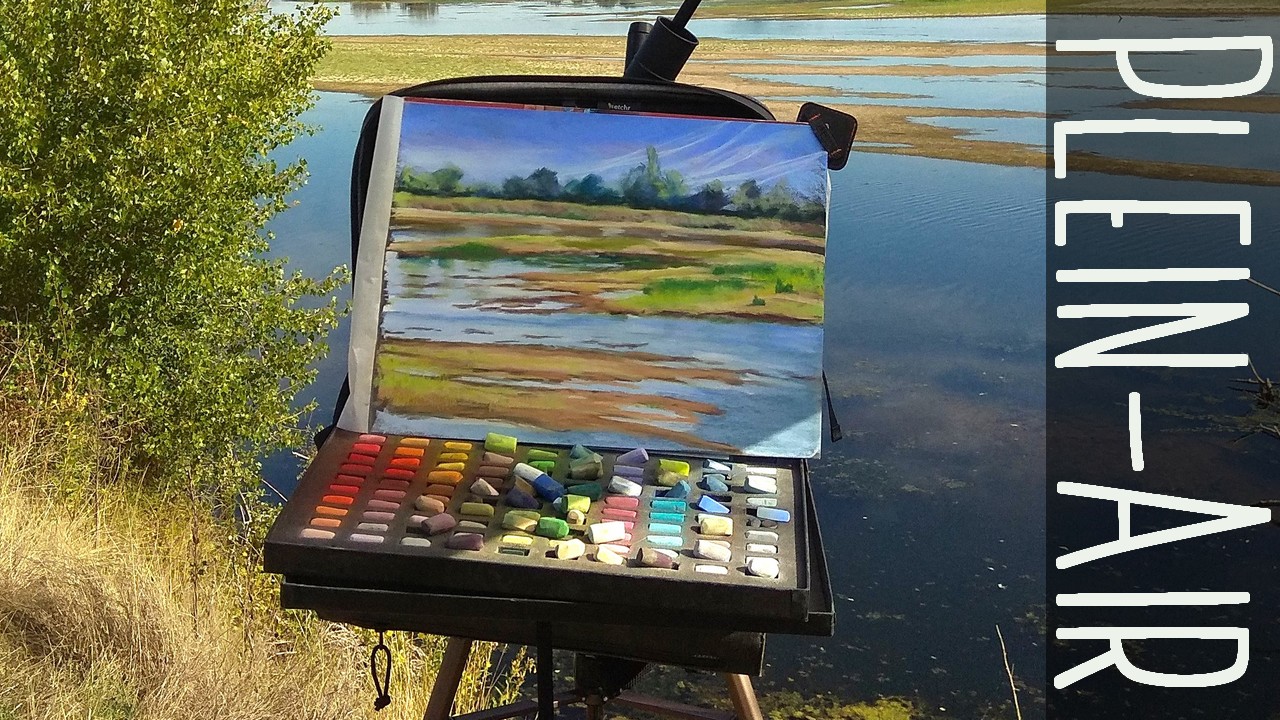 débuter le pastel en plein air