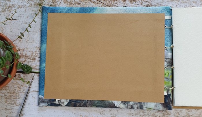 Fabrication d'une couverture de carnet DIY - Cindy Barillet